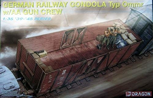 Cover for Dragon · 1/35 German Railway Gondola Ommr Aa Gun Crew (Spielzeug)