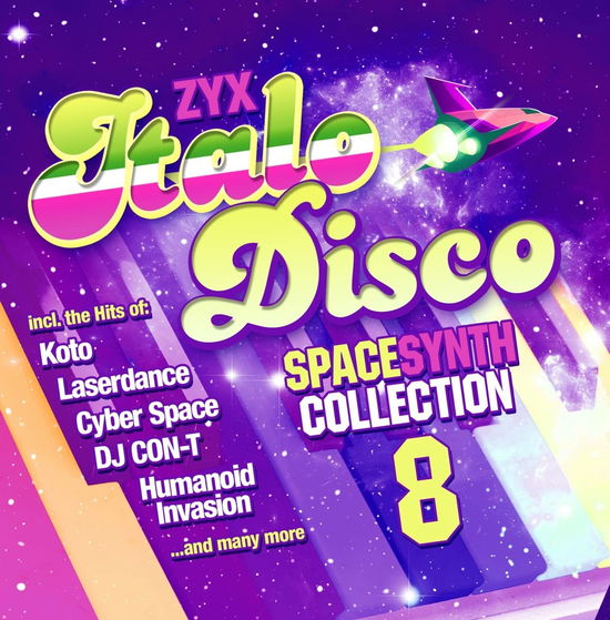 Cover for Zyx Italo Disco Spacesynth Collection 8 · Zyx Italo Disco Spacesynth Col (CD) (2022)