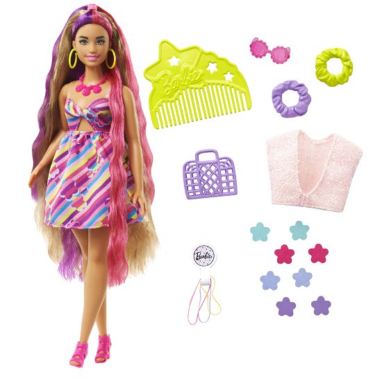 Mattel - Barbie Totally Hair Pop 2 - Flower - Mattel - Merchandise -  - 0194735014866 - July 1, 2022