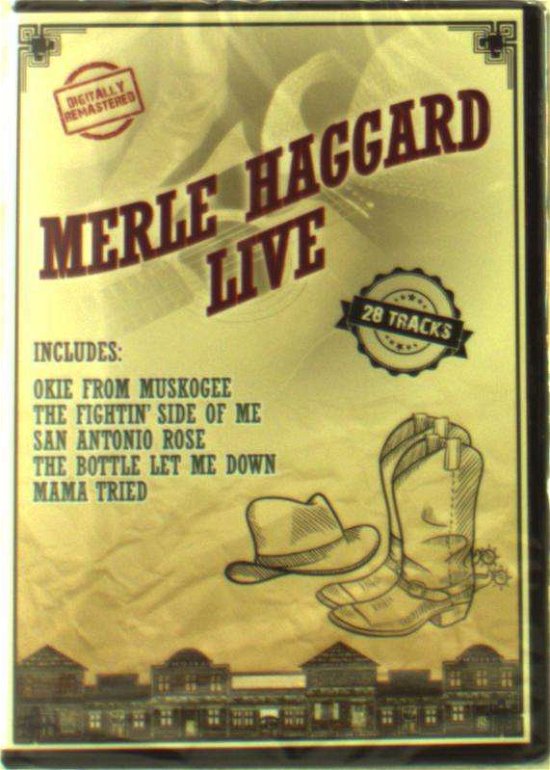 Cover for Merle Haggard · Live (DVD-Audio) (2014)