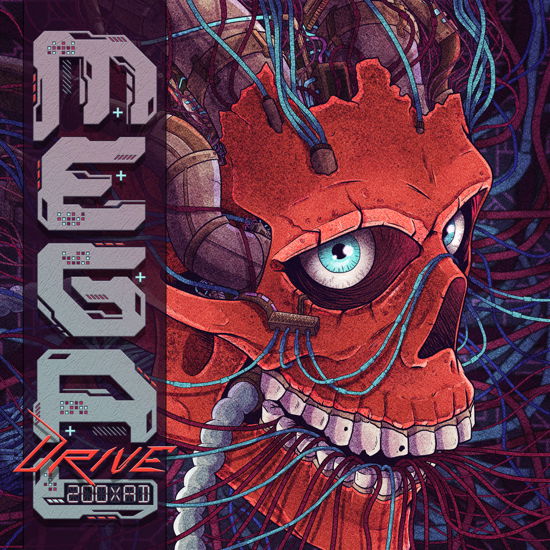 Cover for Mega Drive · 200xad (2lp Aqua Blue &amp; Bloody Red Swirl) (LP) (2024)