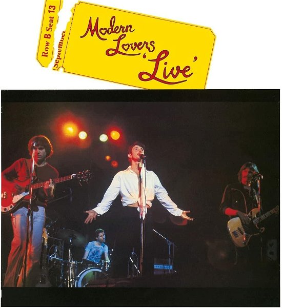 Cover for Jonathan Richman &amp; the Modern Lovers · Modern Lovers 'live' (LP) (2022)