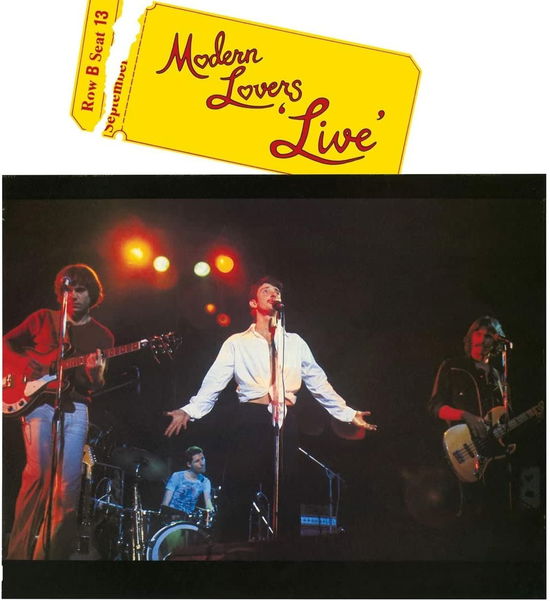 Modern Lovers 'live' - Jonathan Richman & the Modern Lovers - Musik - POP - 0810075111866 - 21. Oktober 2022