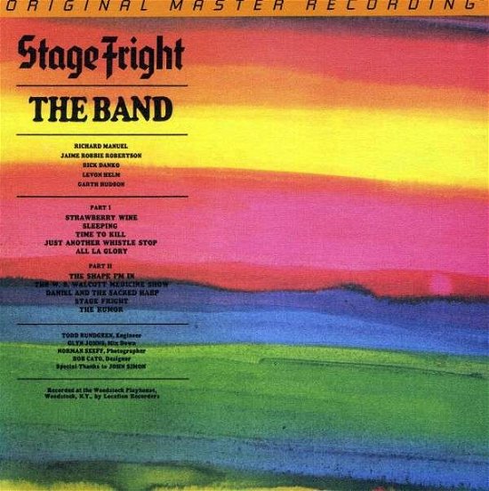 Stage Fright - The Band - Musikk - MOBILE FIDELITY SOUND LAB - 0821797204866 - 30. juni 1990
