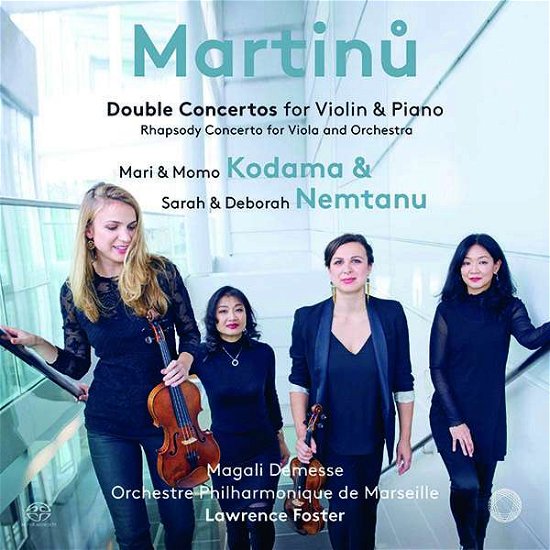 * Doppelkonzerte für Violine & Piano - Nemtanu,Deborah & Sarah / Demesse / Foster/PO Marseil - Music - Pentatone - 0827949065866 - April 6, 2018