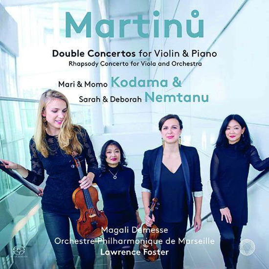 * Doppelkonzerte für Violine & Piano - Nemtanu,Deborah & Sarah / Demesse / Foster/PO Marseil - Musik - Pentatone - 0827949065866 - 6. april 2018