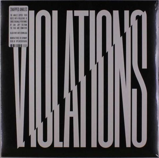 Violations - Snapped Ankles - Musique - LEAF - 0843190056866 - 21 avril 2018