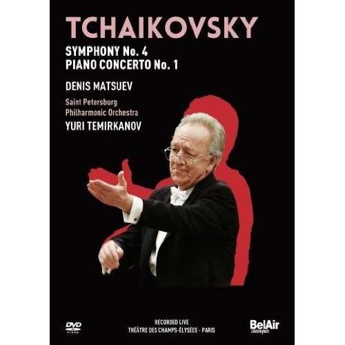 Cover for Tchaikovsky / Saint Petersburg Philharmonic Orch · Tchaikovsky 1 (DVD) (2013)