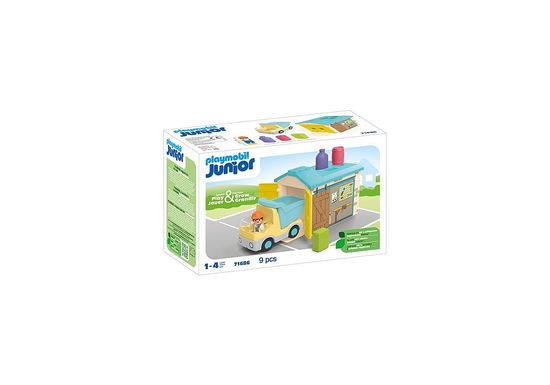 Cover for Playmobil · Junior: Construction Truck With Garage  (71686) (Spielzeug)