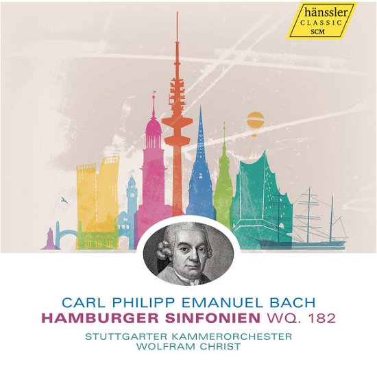 Cover for C.P.E. Bach · Hamburg Symphonies Wq182 (CD) (2014)