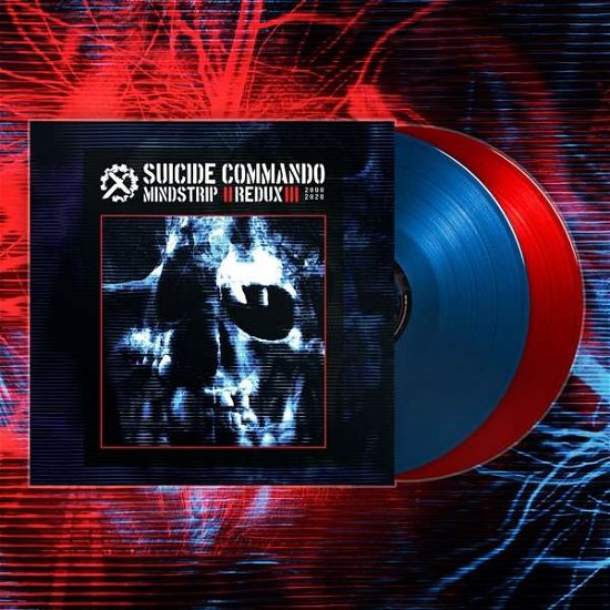 Cover for Suicide Commando · Mindstrip ||redux||| (Red &amp; Blue Vinyl) (LP) [Limited edition] (2020)