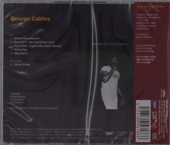 Cover for George Cables · Why Not (CD) [Japan Import edition] (2021)