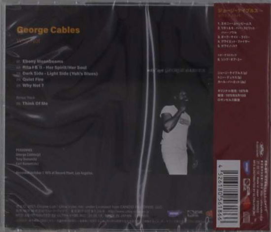 Cover for George Cables · Why Not (CD) [Japan Import edition] (2021)