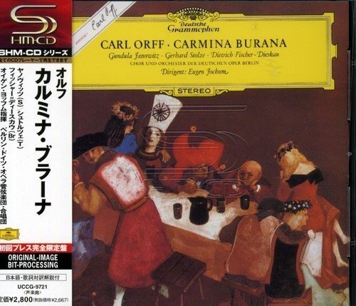 Cover for C. Orff · Carmina Burana (CD) [Remastered edition] (2010)