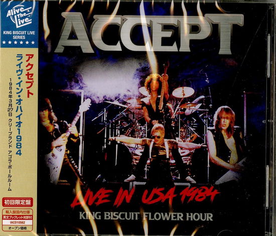 Cover for Accept · Live in the USA 1984 (CD) [Japan Import edition] (2021)