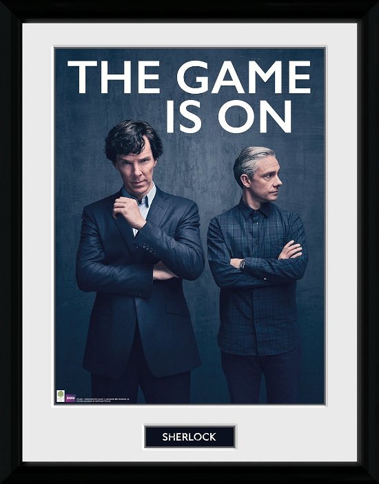 Sherlock: The Game Is On (Stampa In Cornice 30x40 Cm) - Sherlock - Musikk -  - 5028486379866 - 