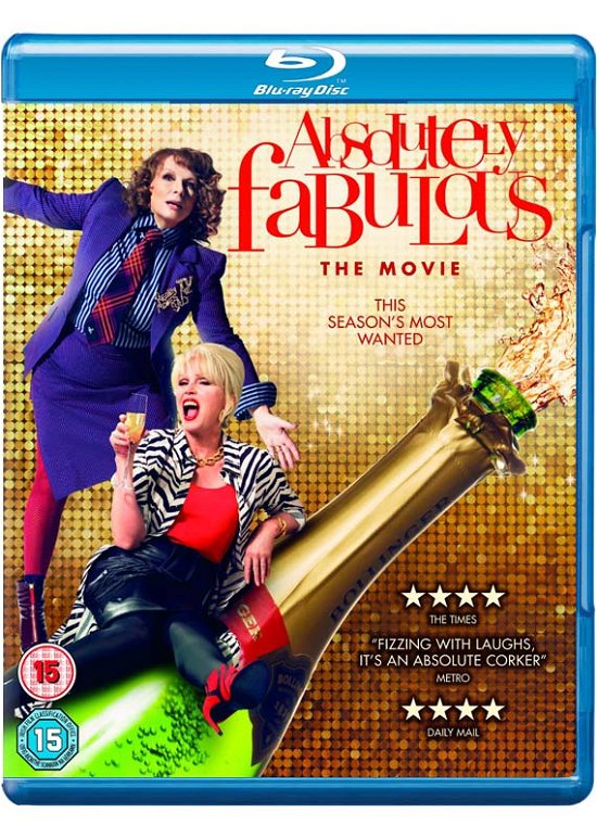 Cover for Absolutely Fabulous - the Movi · Absolutely Fabulous - The Movie (Blu-ray) (2016)