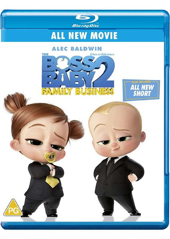 Cover for Boss Baby Family Bus. the BD · The Boss Baby 2:  Family Business (Blu-ray) (2022)