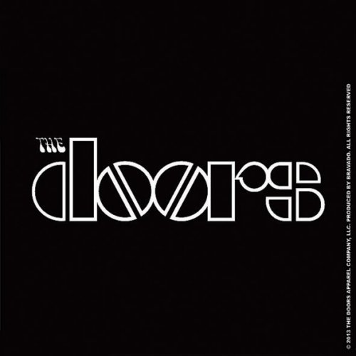 The Doors Single Cork Coaster: Logo - The Doors - Produtos - Bravado - 5055295368866 - 17 de junho de 2015