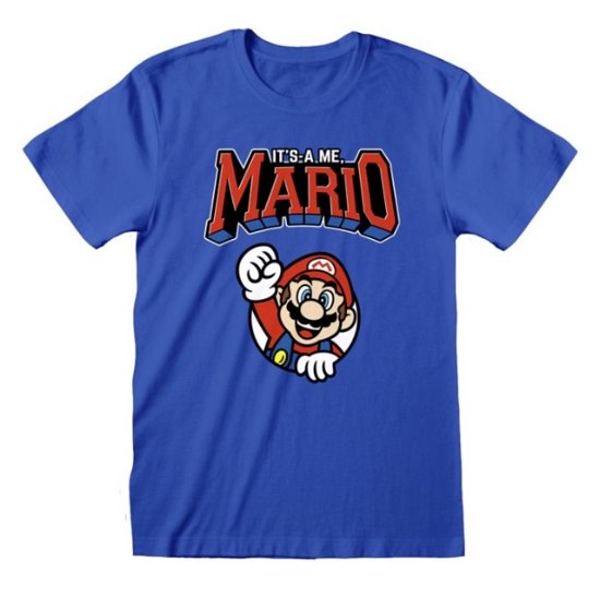 Cover for Super Mario · Nintendo Super Mario - Varsity T Shirt (T-shirt) [size S] (2024)