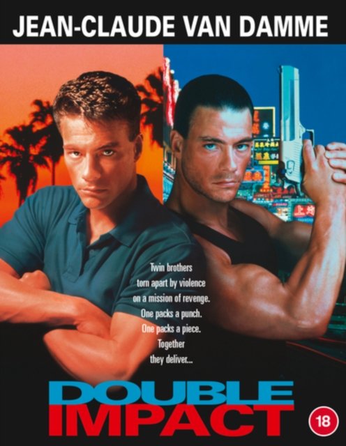 Cover for Double Impact BD · Double Impact (Blu-ray) (2023)
