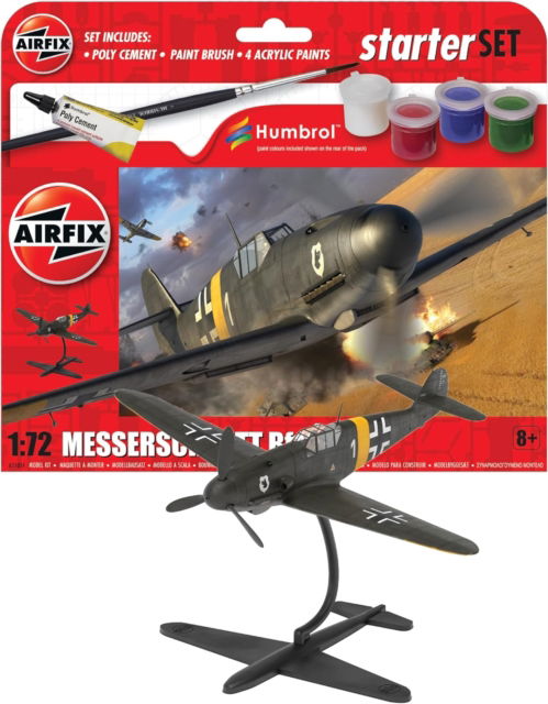 Starter Set  Messerschmitt Bf109F4 - Starter Set  Messerschmitt Bf109F4 - Merchandise - HORNBY HOBBIES - 5063129020866 - September 13, 2024