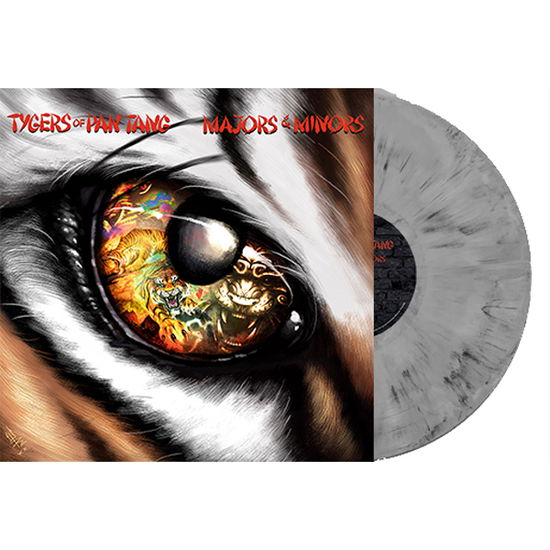 Cover for Tygers of Pan Tang · Majors &amp; Minors (Marble Grey V (LP) (2021)