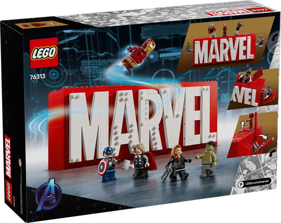 Cover for Lego · LGO MARVEL Logo &amp; Minifiguren (Toys)