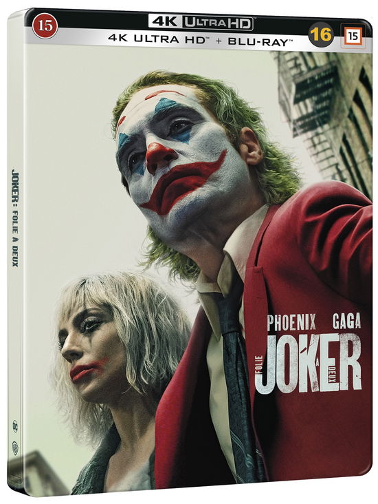 Cover for Joker: Folie À Deux (Joker 2) (4K UHD Blu-ray) [Limited Steelbook edition] (2024)