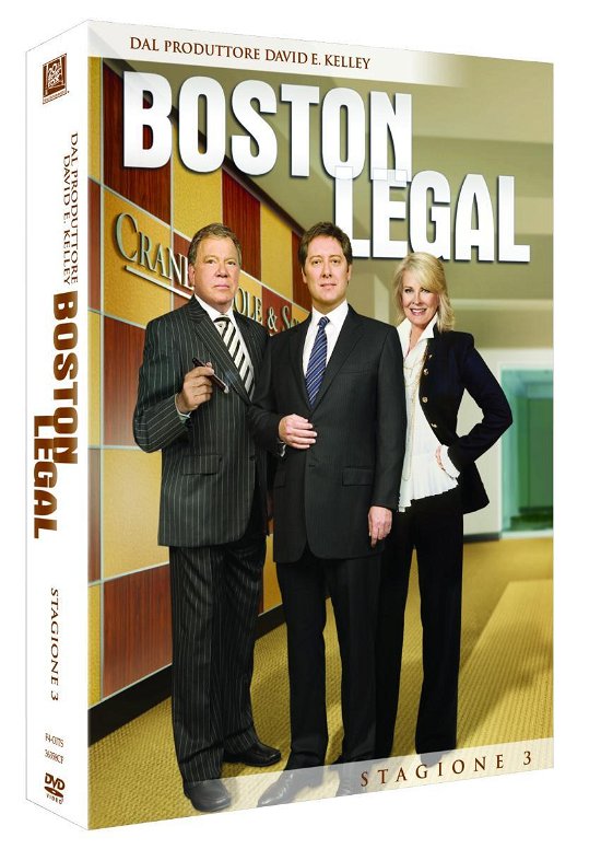 Cover for Boston Legal · Stagione 03 (DVD)