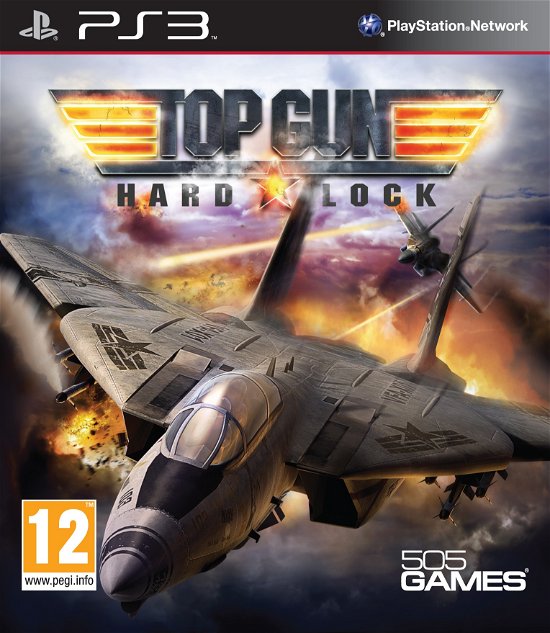 Cover for Spil-playstation 3 · Top Gun Hard Lock (PS3) (2012)