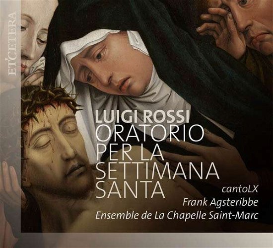 Cover for L. Rossi · Oratorio Per La Settimana Santa (CD) (2017)
