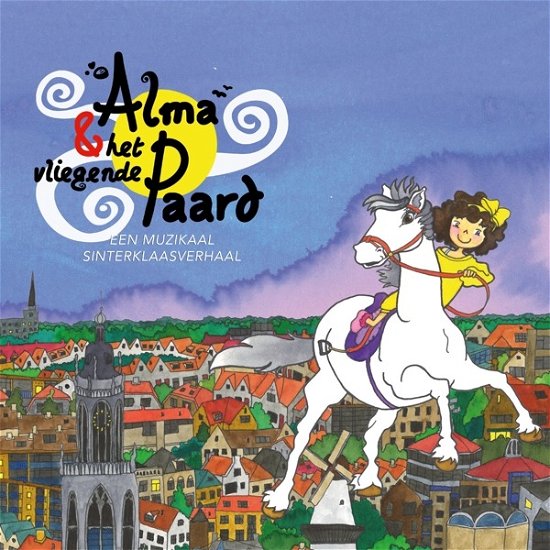 Cover for De Jongelingen · Alma &amp; Het Vliegende Paard (CD) (2019)