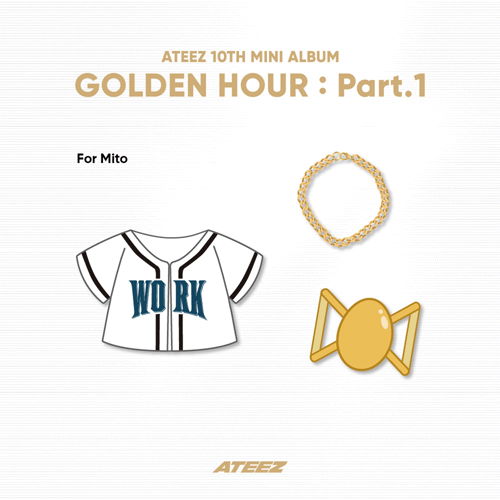 Cover for ATEEZ · Golden Hour pt. 1 - MITO Work Set (MERCH) (2024)