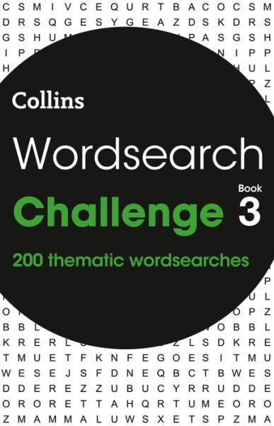 Cover for Collins Puzzles · Wordsearch Challenge Book 3: 200 Themed Wordsearch Puzzles - Collins Wordsearches (Paperback Book) (2020)