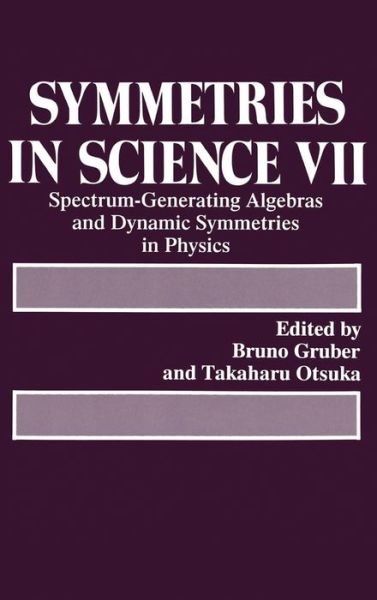 Cover for Symmetries in Science VII (Hardcover bog) (1994)