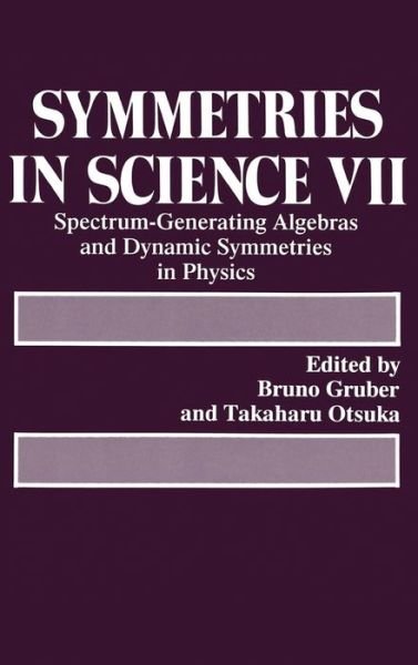 Cover for Symmetries in Science VII (Hardcover Book) (1994)