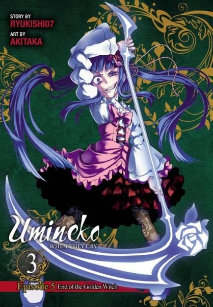 Cover for Ryukishi07 · Umineko WHEN THEY CRY Episode 5: End of the Golden Witch, Vol. 3 (Paperback Bog) (2016)