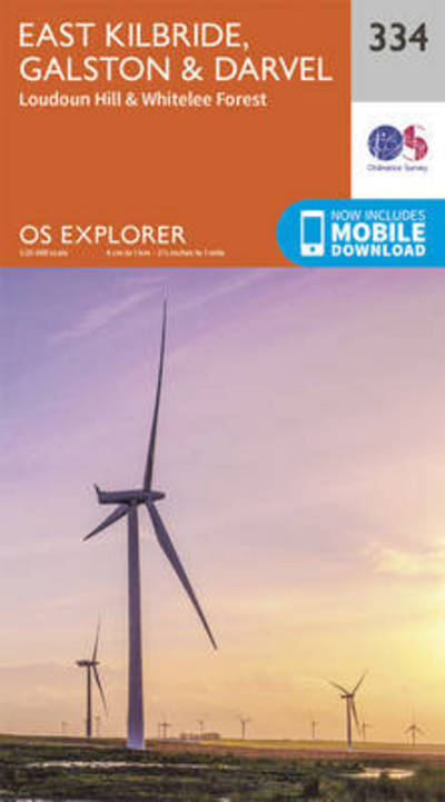 Cover for Ordnance Survey · East Kilbride, Galston and Darvel - OS Explorer Map (Map) [September 2015 edition] (2015)