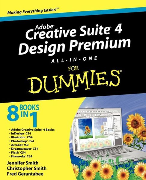 Cover for Jennifer Smith · Adobe Creative Suite 4 Design Premium All-in-One For Dummies (Taschenbuch) (2008)