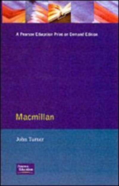 Macmillan - Profiles In Power - John Turner - Bøger - Taylor & Francis Ltd - 9780582553866 - 7. marts 1994