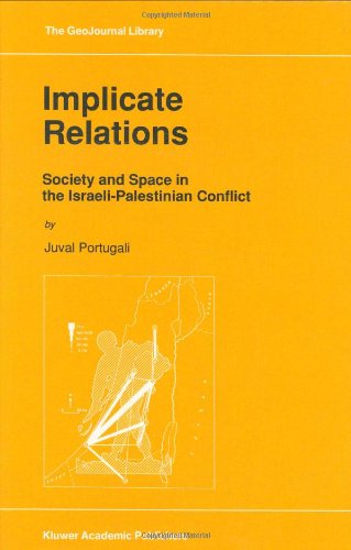 Cover for Juval Portugali · Implicate Relations: Society and Space in the Israeli-Palestinian Conflict - GeoJournal Library (Hardcover Book) [1993 edition] (1992)