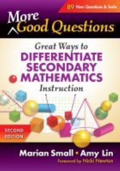 Cover for Marian Small · More Good Questions: Great Ways to Differentiate Secondary Mathematics Instruction (Paperback Book) (2022)