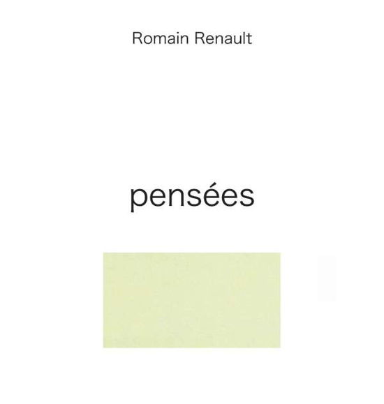 Cover for Romain Renault · Pense Es (Hardcover Book) (2015)