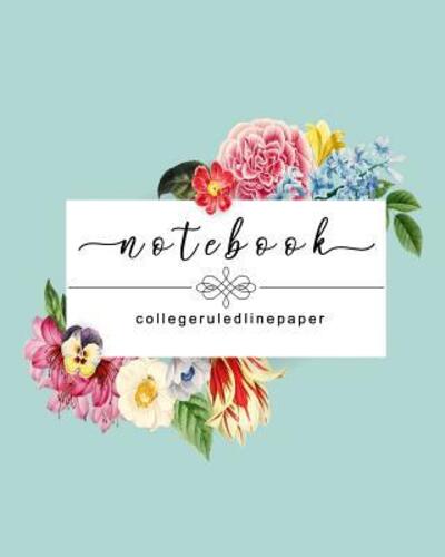 Cover for Modhouses Publishing · Notebook College Ruled Line Paper (Paperback Book) (2019)