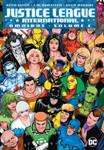 Cover for Keith Giffen · Justice League International Omnibus Vol. 1 (Hardcover Book) (2017)
