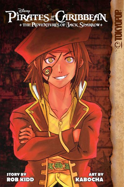 Cover for Rob Kidd · Disney Manga: Pirates of the Caribbean -- The Adventures of Jack Sparrow (Paperback Bog) (2019)