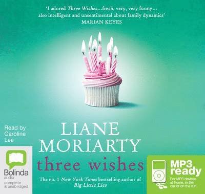 Three Wishes - Liane Moriarty - Audioboek - Bolinda Publishing - 9781489055866 - 1 november 2015