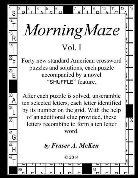 Cover for Fraser a Mcken · Morningmaze Vol. I (Paperback Book) (2014)