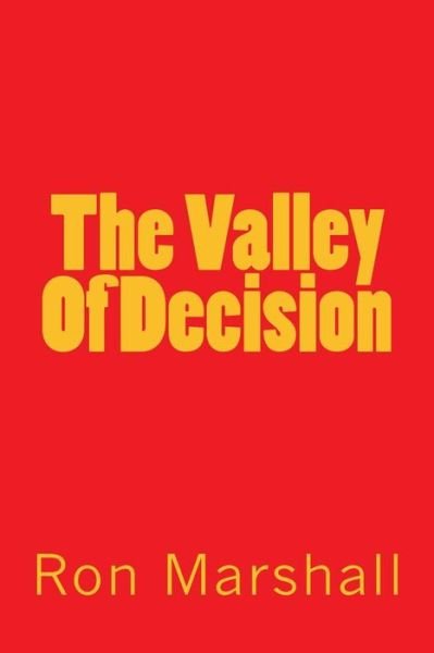 Cover for Ron Marshall · The Valley Of Decision (Paperback Book) (2015)